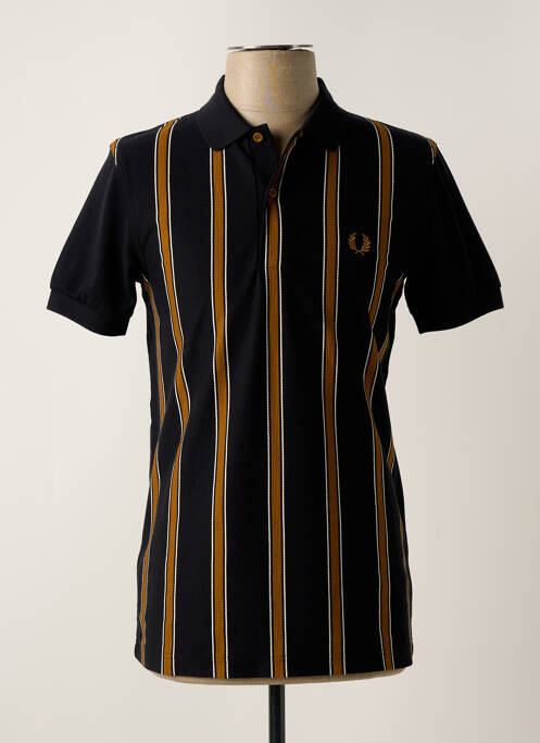 Polo noir FRED PERRY pour homme