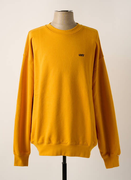 Sweat-shirt jaune LEVIS pour homme