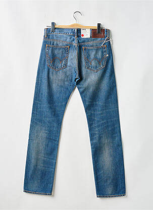 Jeans coupe slim fermeture boutonnée sur le devant taille normale bleu EDWIN homme