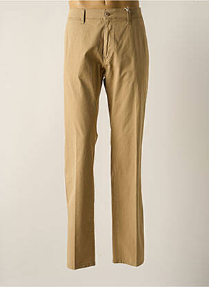 Pantalon droit coupe droite beige PIONEER homme