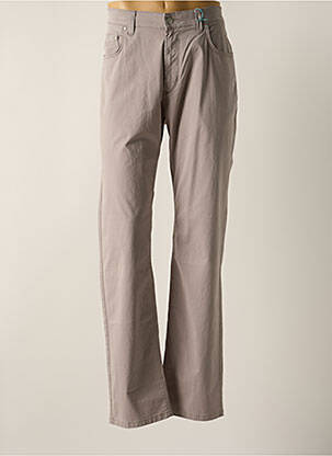 Pantalon coupe droite taille normale gris PIONEER homme