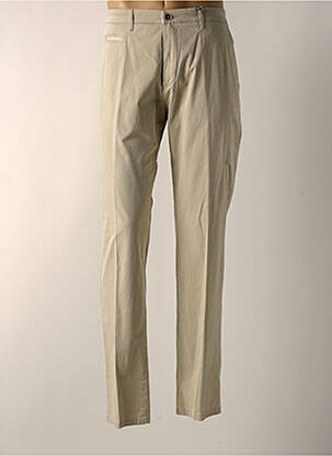 Pantalon droit coupe droite beige PIONEER homme