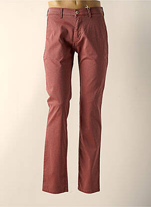 Pantalon droit coupe droite rose PIONEER homme
