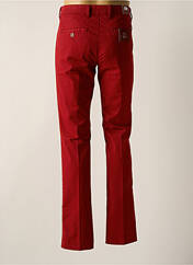 Pantalon chino rouge PIONEER pour homme seconde vue