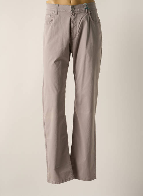 Pantalon coupe droite taille normale gris PIONEER homme
