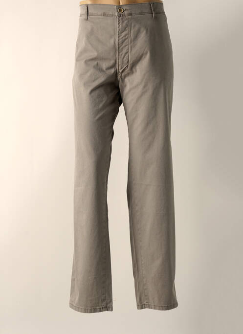 Pantalon droit gris PIONIER pour homme