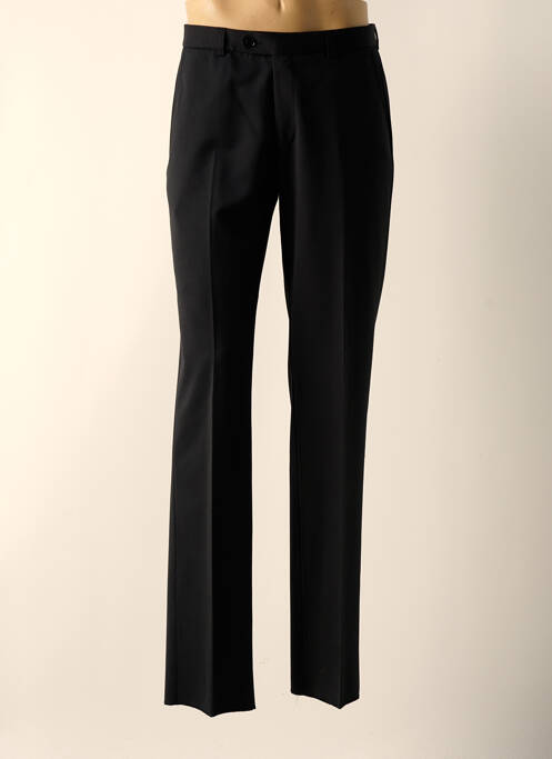 Pantalon slim noir BRUNO SAINT HILAIRE pour homme