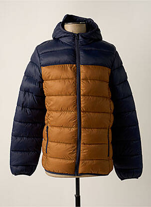 Doudoune manches longues a capuche marron TIFFOSI homme