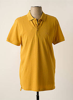 Polo sérigraphie manches courtes jaune TIFFOSI homme