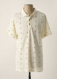 Polo coupe droite manches courtes beige TIFFOSI homme