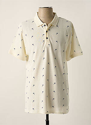Polo coupe droite manches courtes beige TIFFOSI homme