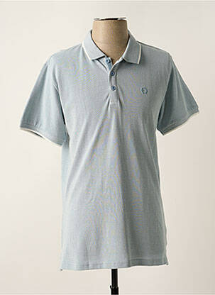 Polo coupe cintrée manches courtes bleu TIFFOSI homme