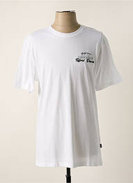 T-shirt broderie manches courtes blanc TIFFOSI homme