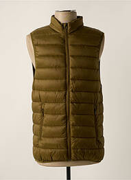 Doudoune poches sans capuche vert TIFFOSI homme
