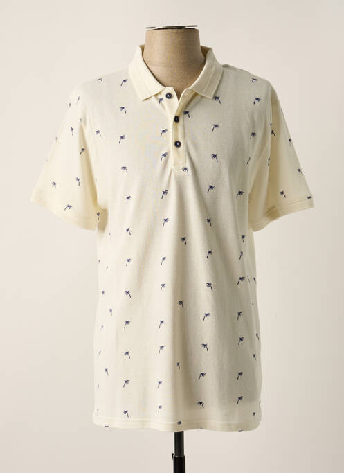Polo coupe droite manches courtes beige TIFFOSI homme