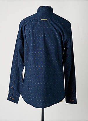 Chemise manches longues imprimé fantaisie bleu TIFFOSI homme
