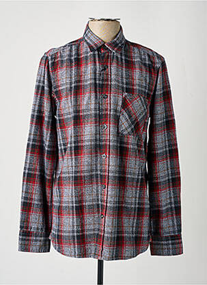 Chemise manches longues manches longues gris CAMEL ACTIVE homme