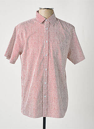 Chemise manches courtes poches rouge TIFFOSI homme