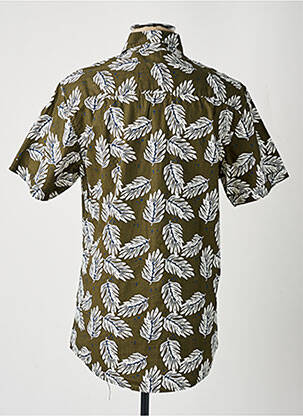 Chemise manches courtes imprimé tie and dye vert TIFFOSI homme