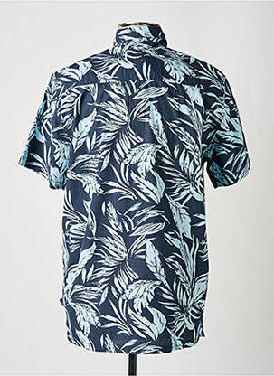 Chemise manches courtes imprimé fantaisie bleu TIFFOSI homme