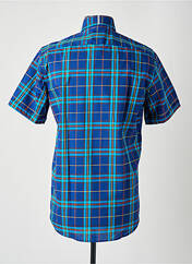 Chemise manches courtes bleu DARIO BELTRAN pour homme seconde vue