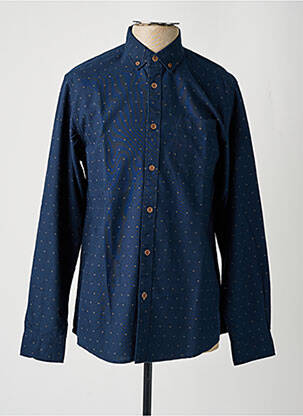 Chemise manches longues bleu TIFFOSI pour homme