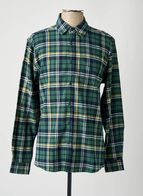 Chemise manches longues manches longues vert TIFFOSI homme