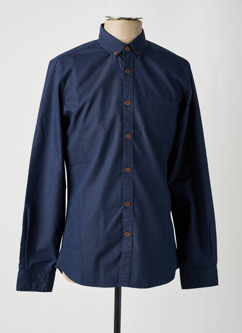 Chemise manches longues bleu TIFFOSI pour homme