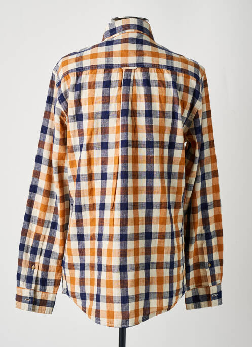 Chemise manches longues orange TIFFOSI pour homme