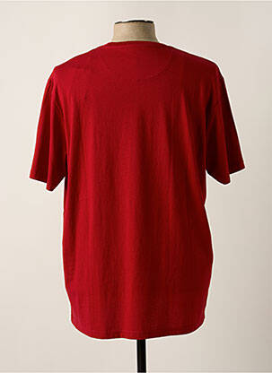 T-shirt stretch manches courtes rouge TIFFOSI homme