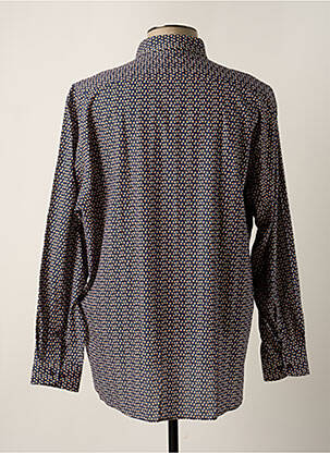 Chemise manches longues manches longues bleu JUPITER homme