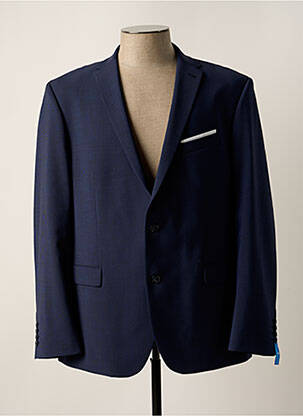 Veste casual fermeture boutonnée sur le devant bleu clair PIERRE CARDIN homme