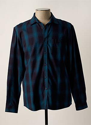 Chemise manches longues bleu TIFFOSI pour homme