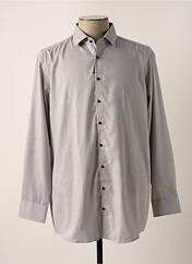 Chemise manches longues gris VENTI pour homme seconde vue