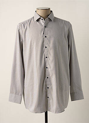 Chemise manches longues gris VENTI pour homme