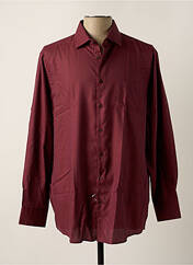 Chemise manches longues rouge PIERRE CARDIN pour homme seconde vue