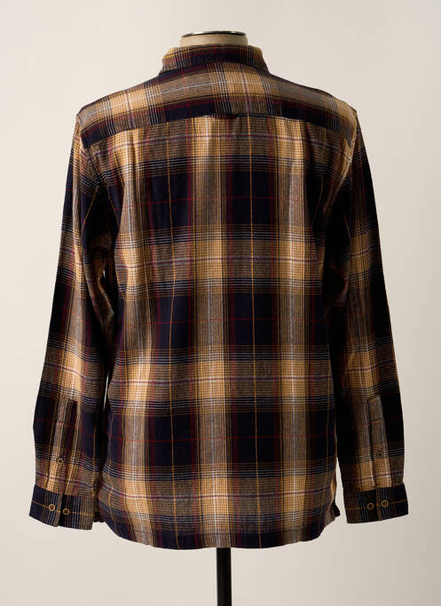 Chemise manches longues imprimé écossais bleu TIFFOSI homme