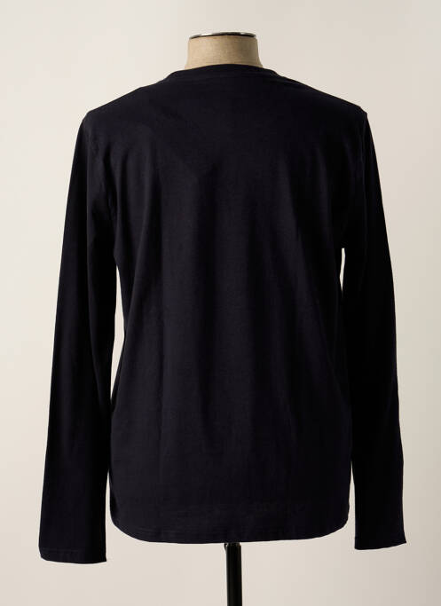T-shirt coupe cintrée manches longues bleu TIFFOSI homme