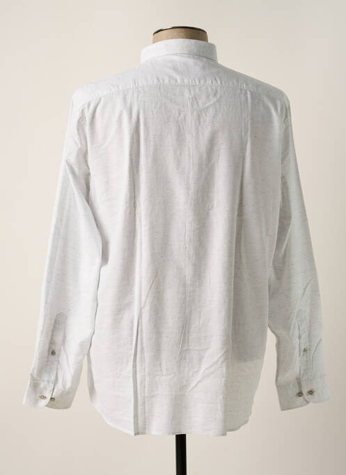 Chemise manches longues manches longues bleu JUPITER homme