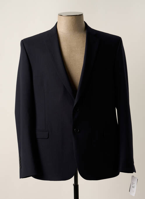 Blazer coupe cintrée bleu TRAVEL  LINE homme