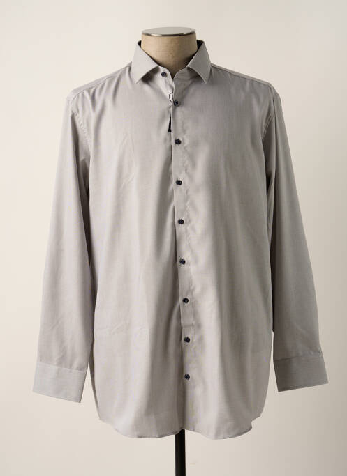 Chemise manches longues gris VENTI pour homme