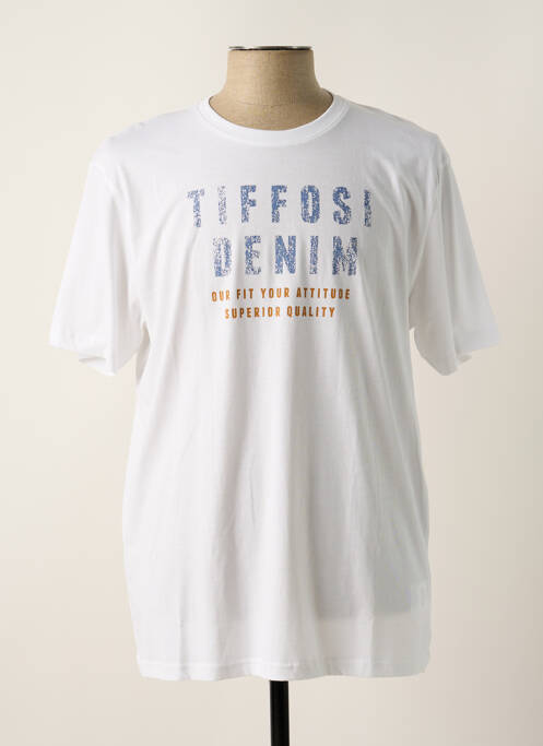 T-shirt blanc TIFFOSI pour homme