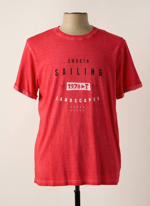 T-shirt rouge TIFFOSI pour homme