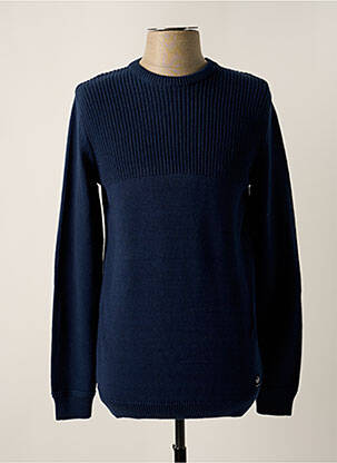Pull col rond manches longues bleu TIFFOSI homme