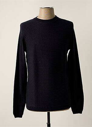 Pull col rond manches longues bleu TIFFOSI homme