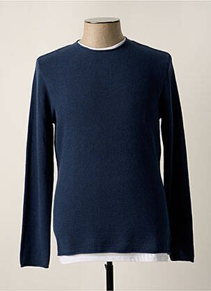Pull col rond manches longues bleu TIFFOSI homme