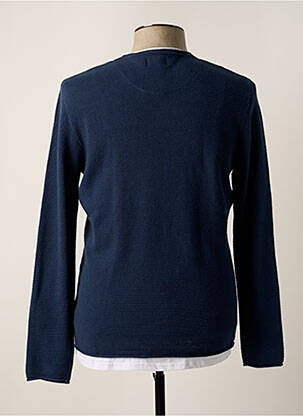 Pull col rond manches longues bleu TIFFOSI homme