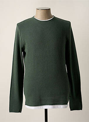 Pull col rond manches longues vert TIFFOSI homme