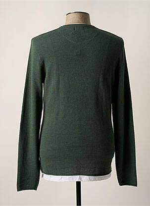 Pull col rond manches longues vert TIFFOSI homme