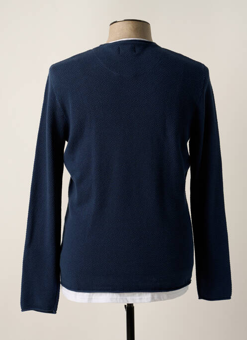 Pull col rond manches longues bleu TIFFOSI homme